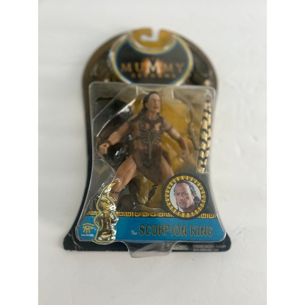 The Rock The Mummy Returns The Scorpion King Action Figure 2001 Jakks NEW JVS